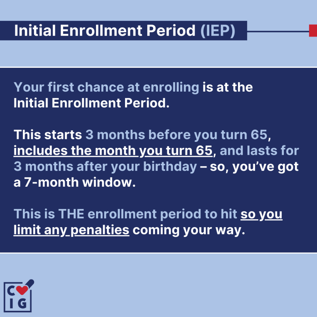 Initial Enrollment Period (IEP)