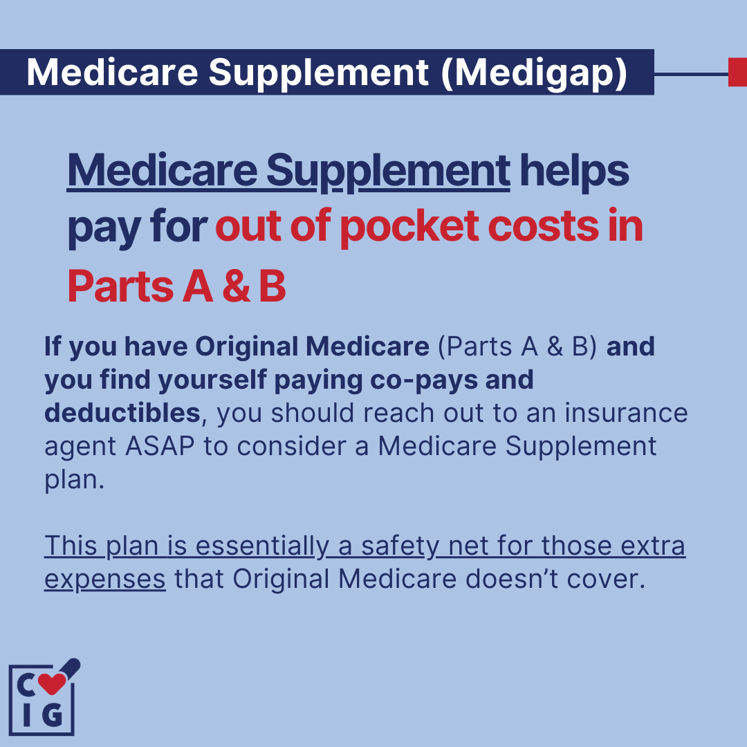 Benefits of a Medigap plan