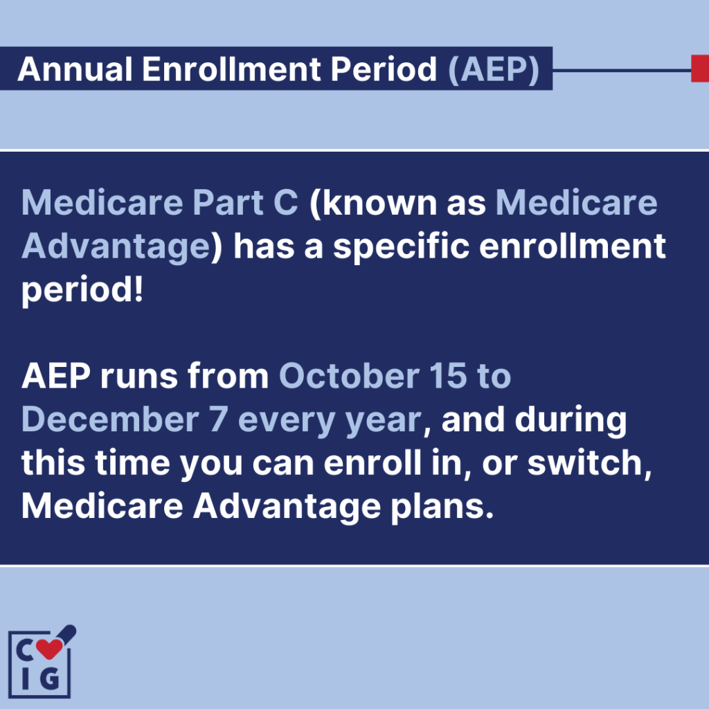 Medicare Advantage Enrollment Periods